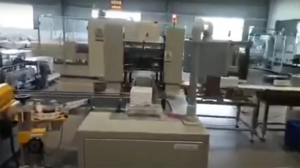 Box Facial Tissue Packing Line, Tissue Cartoner, Cartoning Machine of Facial Tissue