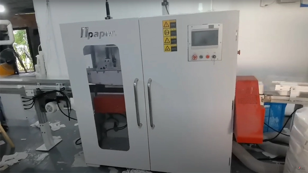 Tissue Paper Cutter Is Actually Used to Cut the Tissue Paper During Facial Tissue Production