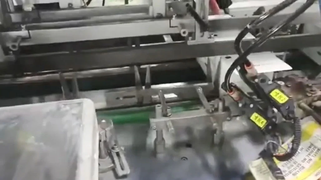 Facial Tissue Box Wrapping Machine