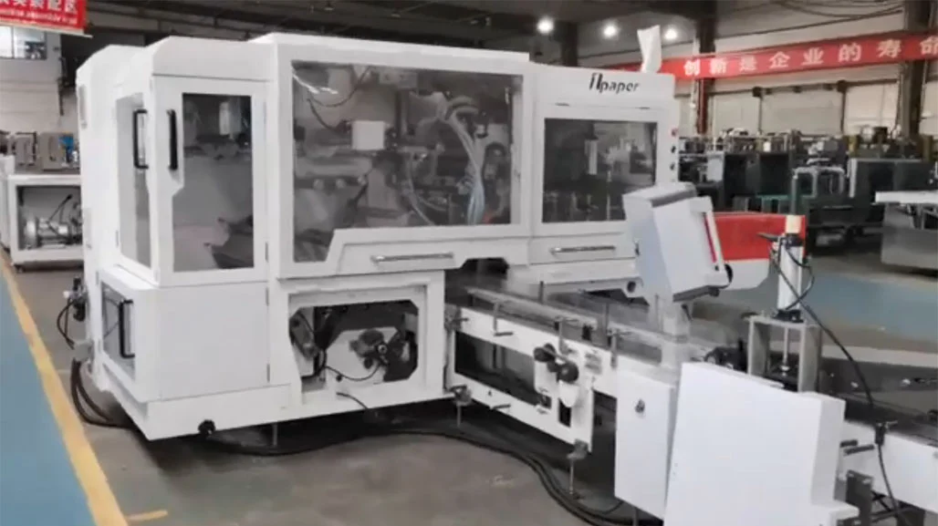 A Toilet Paper Packaging Machine