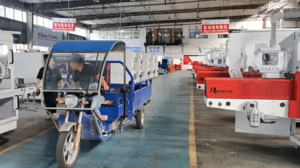 Plastic Facial Tissue Wrapping Machine