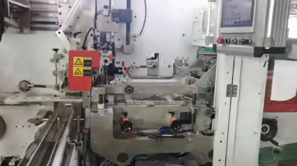 Facial Tissue Wrapping Machine