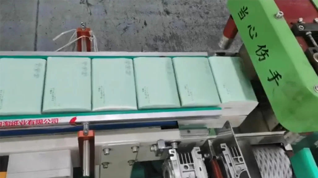 High Speed Tissue Paper Packaging Machine