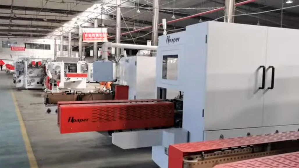 Plastic Facial Tissue Wrapping Machine