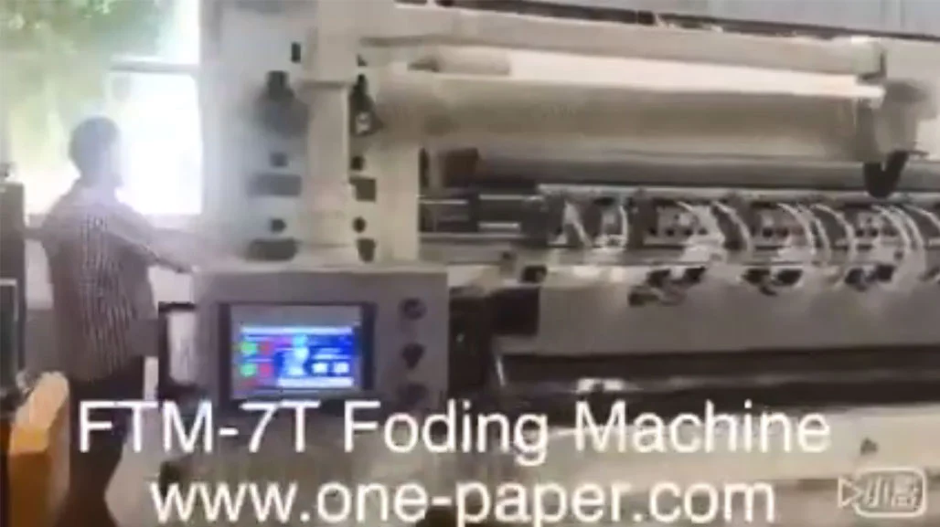Hard Facial Tissue Folding Machine