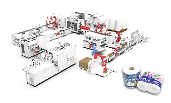 Onepaper Roll Tissue Production Line