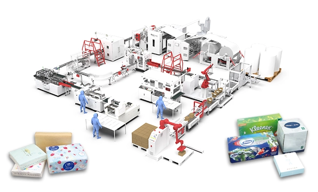 Onepaper Facial Tissue Production Line